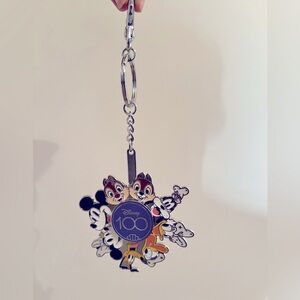 Mickey Mouse and Friends Disney100 Celebration Keychain